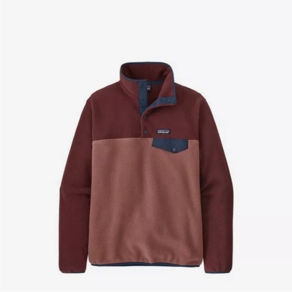 Patagonia Synchilla Maroon Fleece Pullover